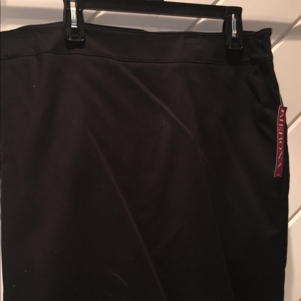 Medina black pencil skirt